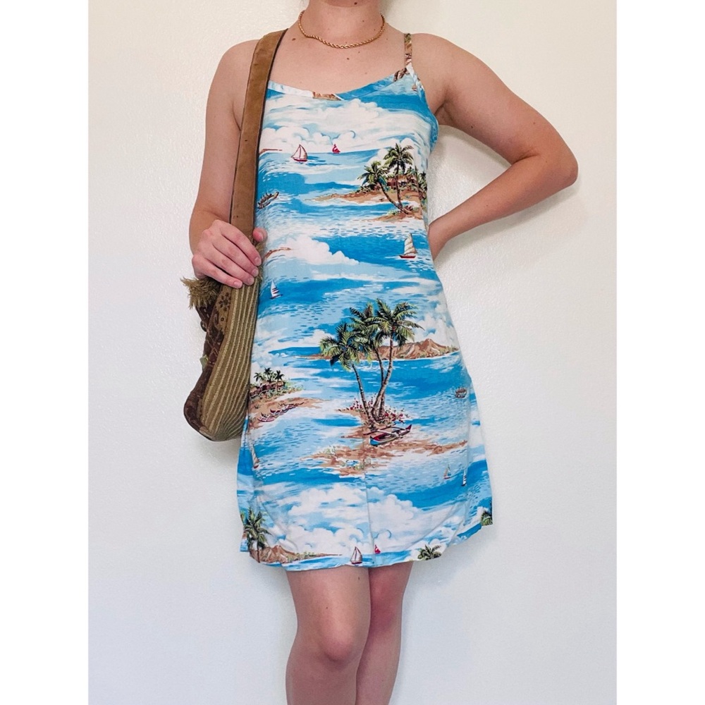 Simply Basic | Y2k Tropical Mini Dress